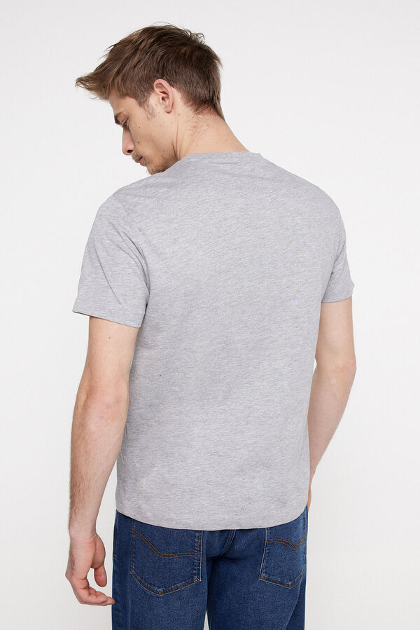 Fifty Outlet Camiseta manga corta algodón gray