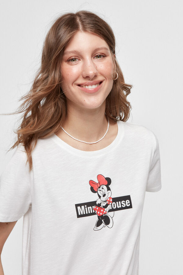 Fifty Outlet Camisola Mickey Mouse Marfim