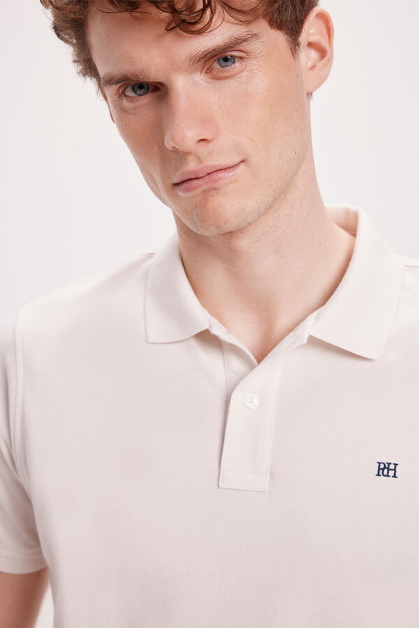 Pedro del Hierro Polo B&aacute;sico PDH Marfim