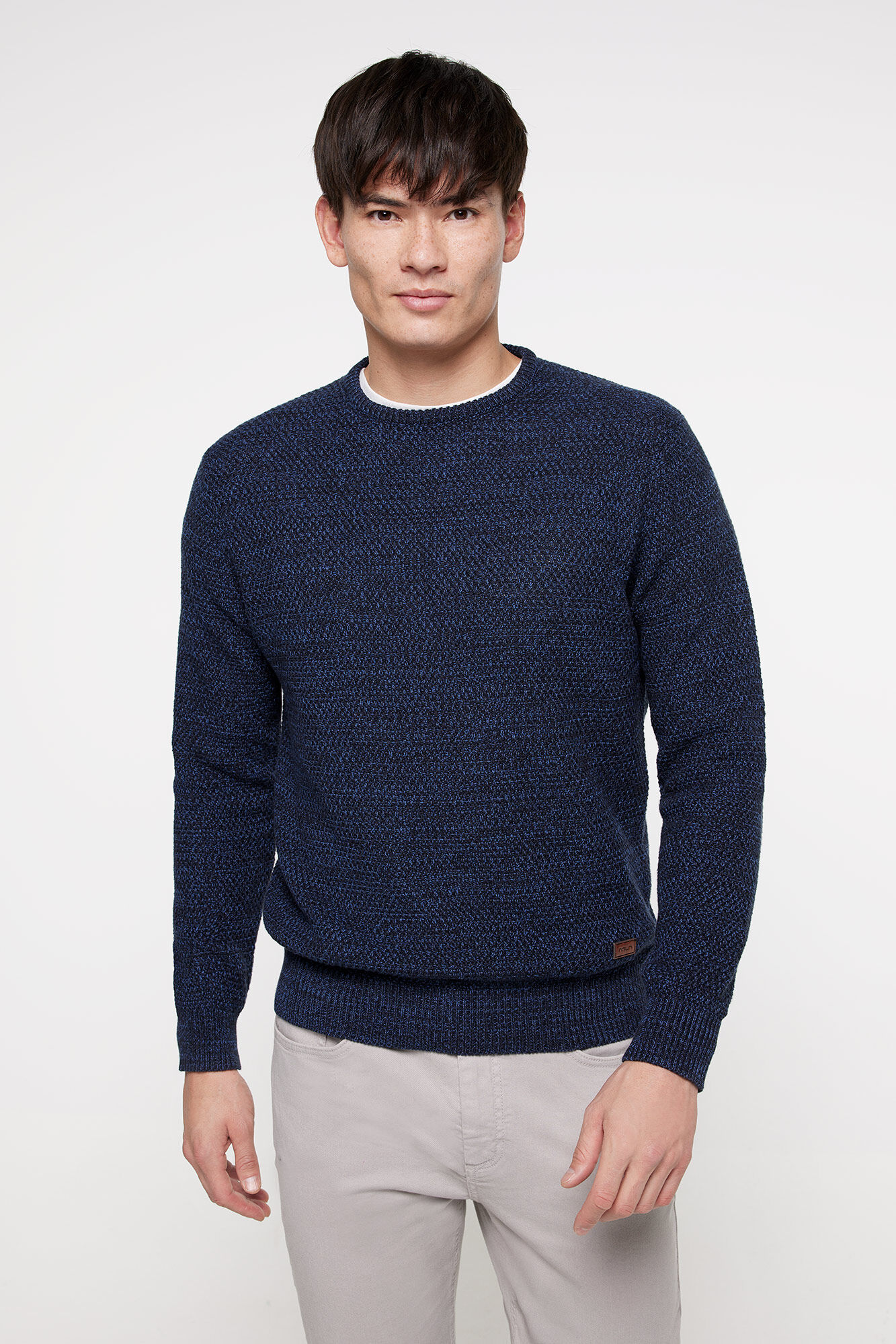 Milano Camisola microestrutura Algod&atilde;o.