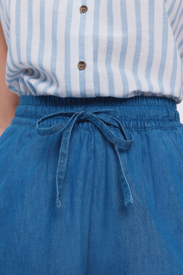 Milano Bermuda denim ligero Azul Claro