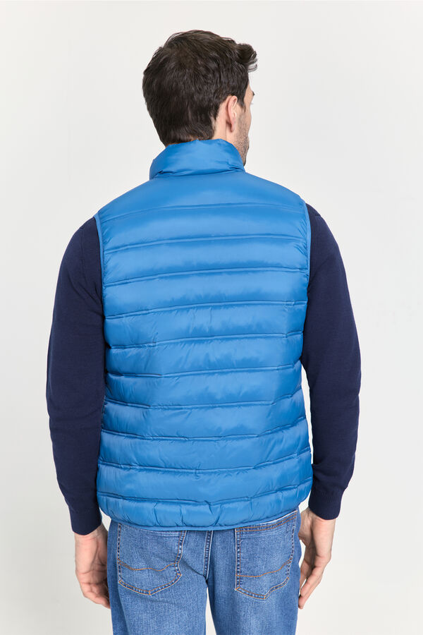 Pedro del Hierro Colete acolchoado ultralight Azul