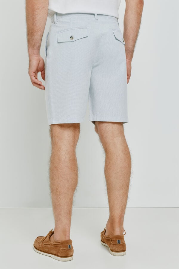 Milano Bermuda microestructura Azul