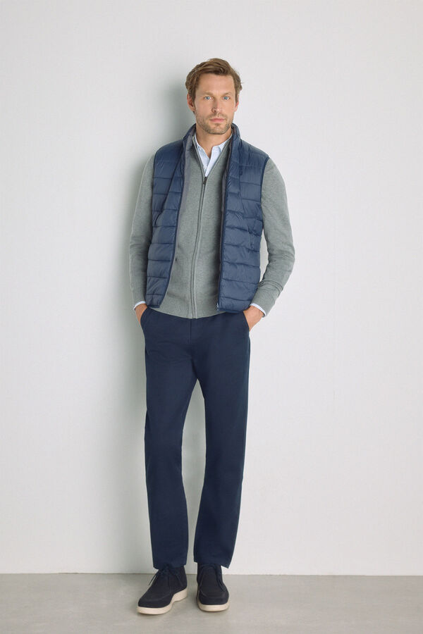 Milano Chaleco acolchado ultralight Navy