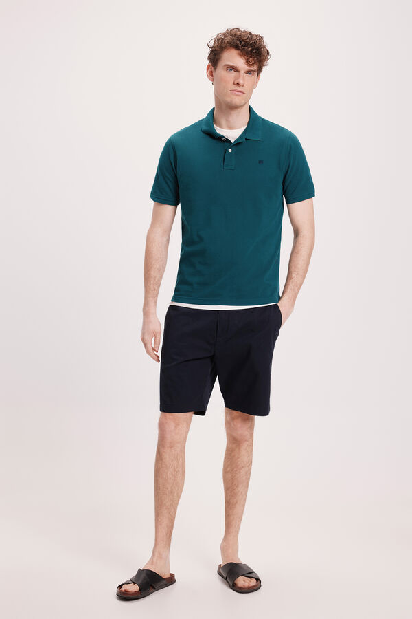 Pedro del Hierro Polo B&aacute;sico PDH Verde