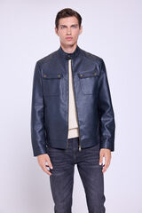 Milano Chaqueta Biker Negro
