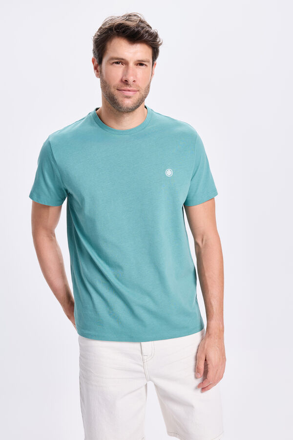 Springfield Camiseta Básica Springfield Verde