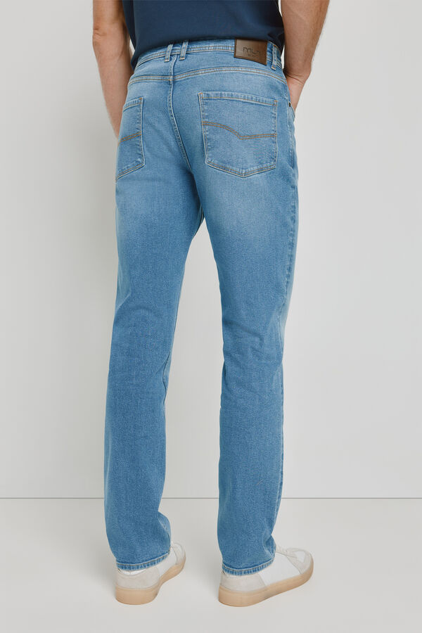 Milano Cal&ccedil;as jeans regular fit Azul indigo
