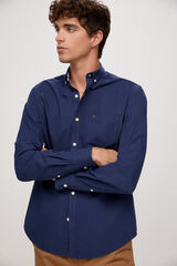 Fifty Outlet Camisa Popelín Lisa Navy