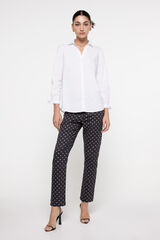 Milano Cal&ccedil;as estampadas Preto