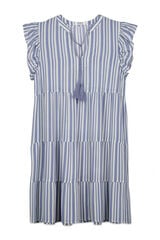 Milano Vestido curto estampado Azul claro