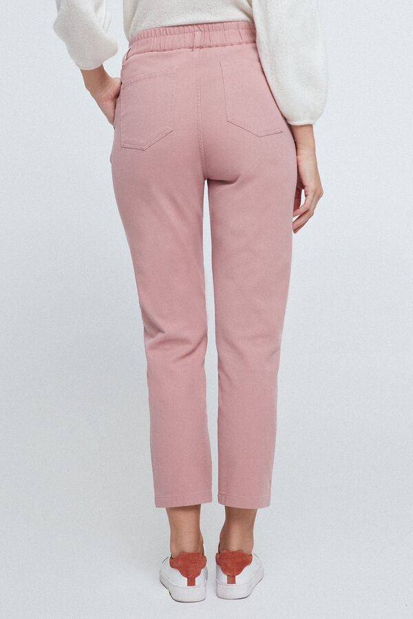 Fifty Outlet Pantalon Confort Color Rosa