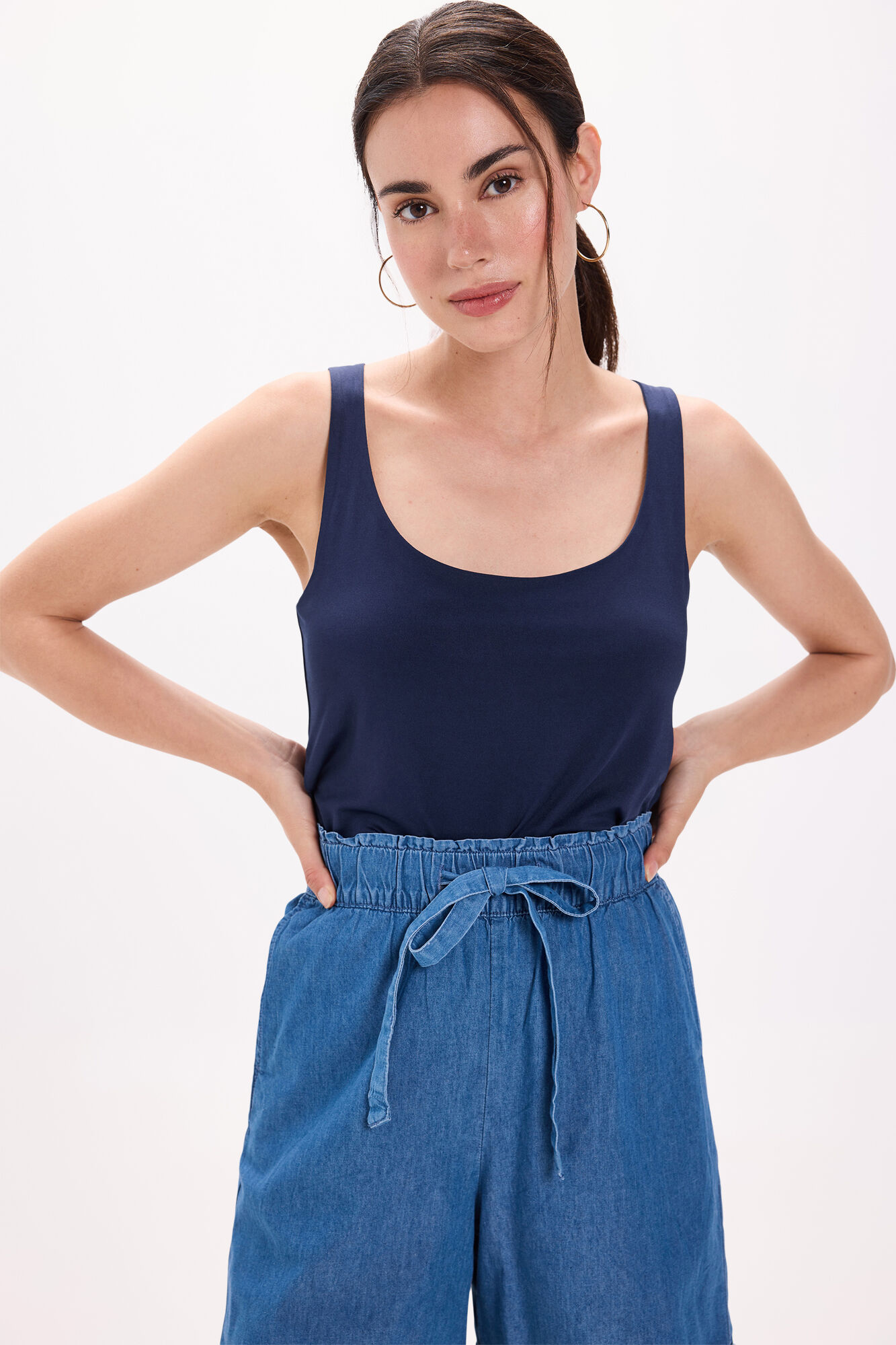 Milano Camiseta elastica tirante ancho