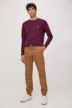 Fifty Outlet Pantalón Chino Confort@Home Camel