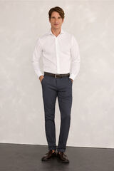 Milano Camisa social de popeline Branco