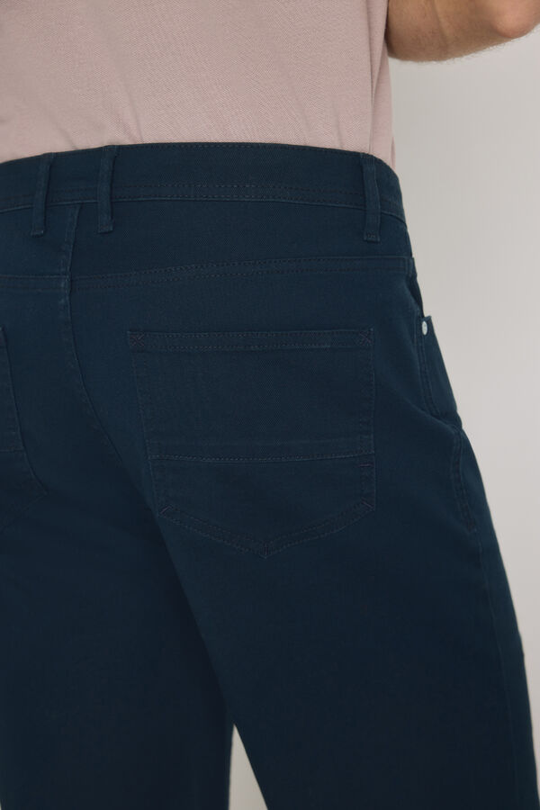 Springfield Bermuda cinco bolsillos Azul Oscuro