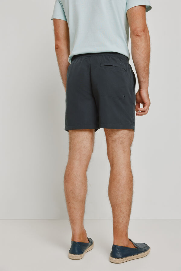 Springfield Fato de banho liso Marinho