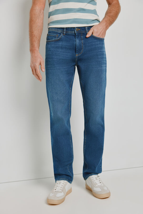 Milano Cal&ccedil;as jeans regular fit Azul