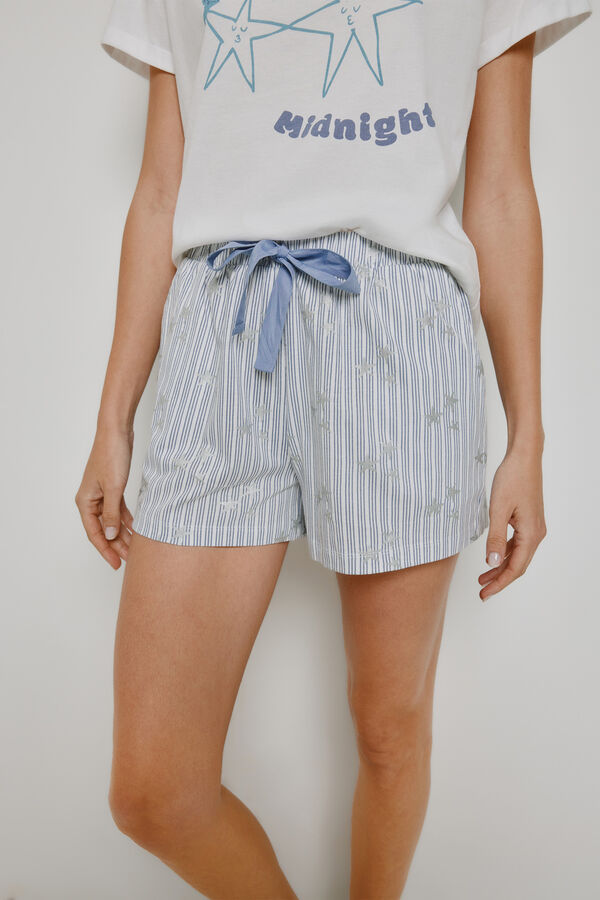 Milano Pijama estampado Azul