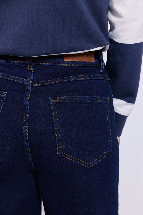 Milano Pantalón denim ancho Navy