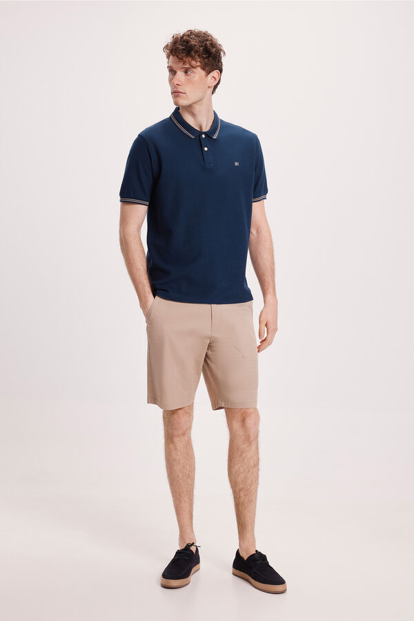 Pedro del Hierro Polo PDH Tips Navy