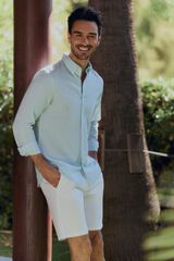 Pedro del Hierro Bermuda lisa Branco