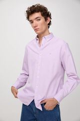 Fifty Outlet Camisa Pinpoint Lisa Morado