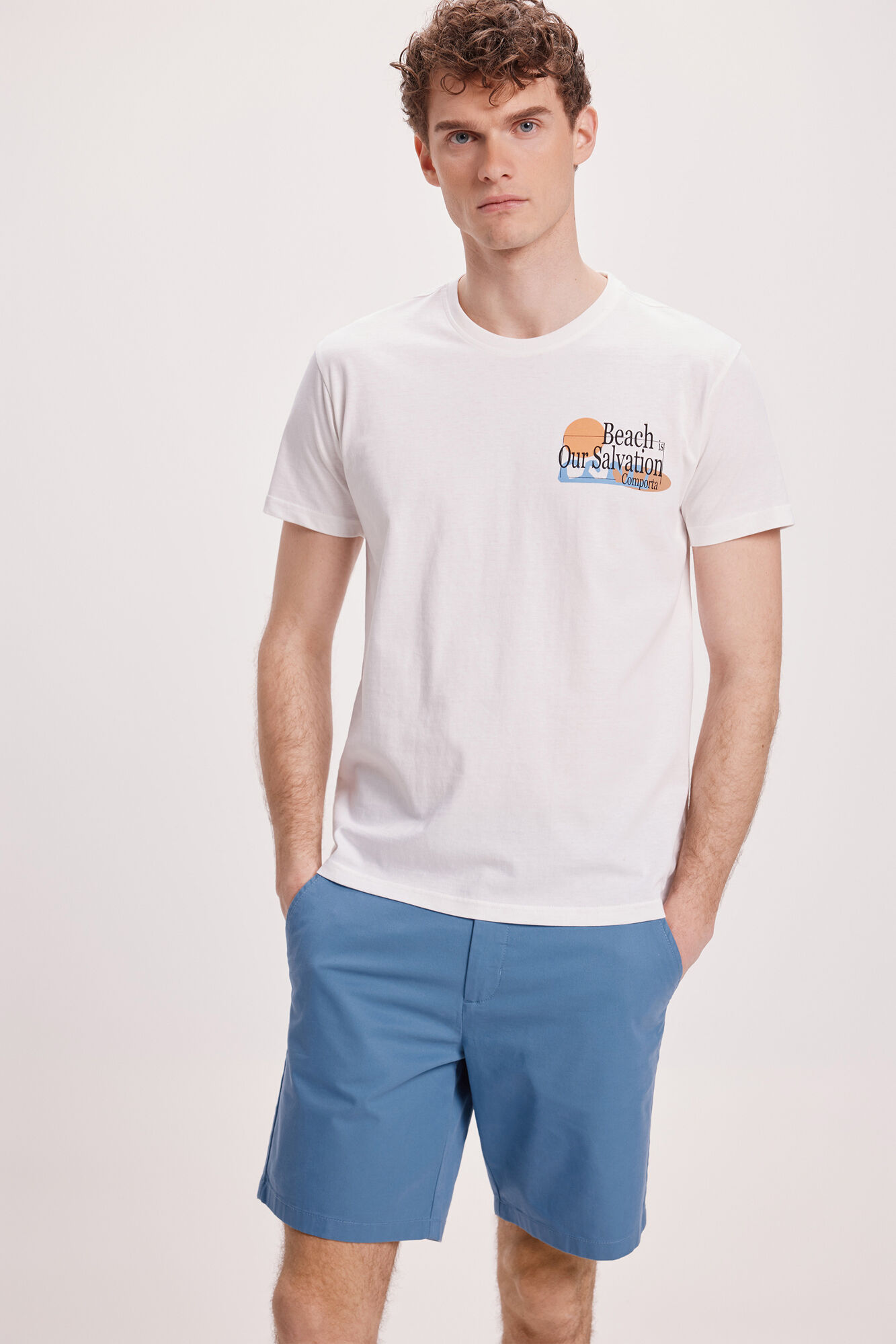 Milano T-shirt estampada