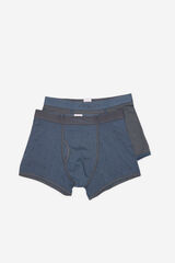 Milano Pack Boxers Gris Oscuro Estampado