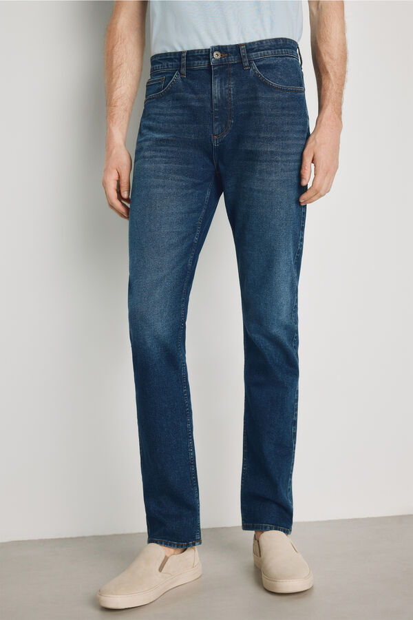 Milano Pantal&oacute;n vaquero slim fit Azul