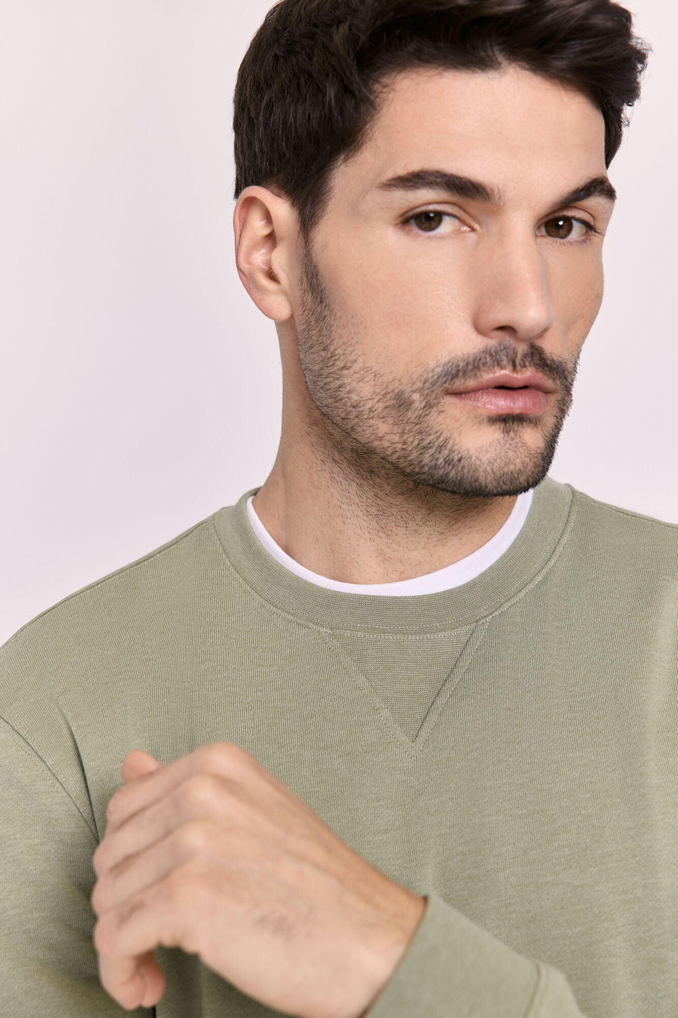 Milano Sudadera cuello redondo con logo