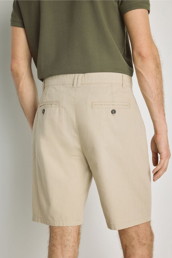 Milano Bermuda lisa Camel