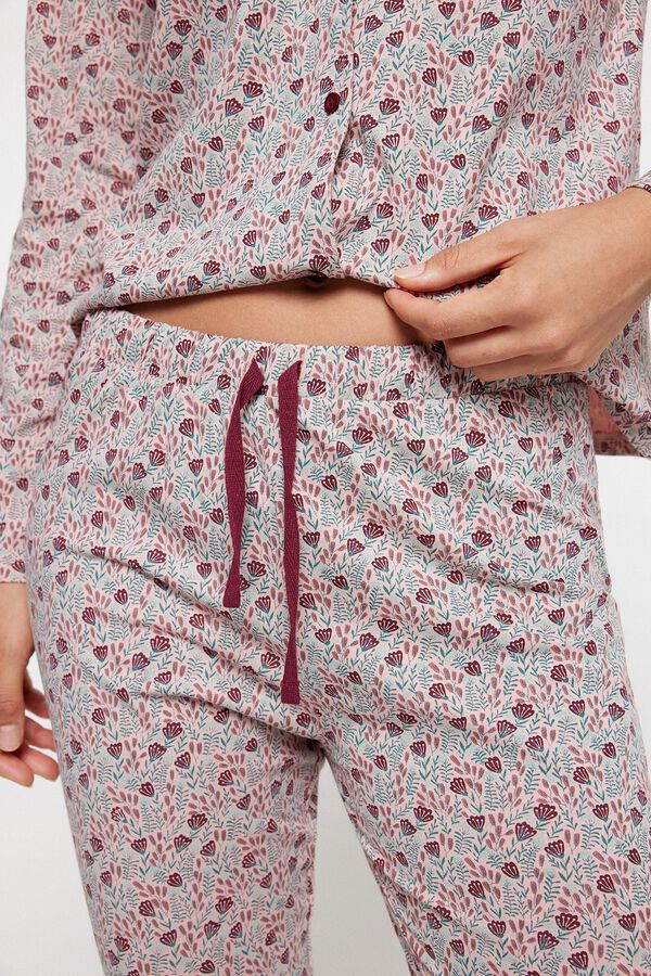 Fifty Outlet Pijama camisero Rosa