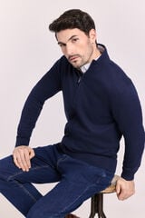 Milano C&aacute;rdigan cremallera Navy