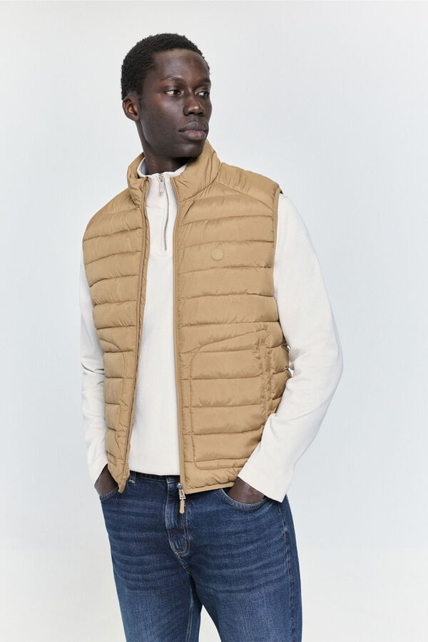 Springfield Chaleco acolchado ultralight Beige/Claro