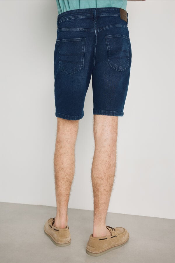 Milano Bermuda jeans regular fit Azul