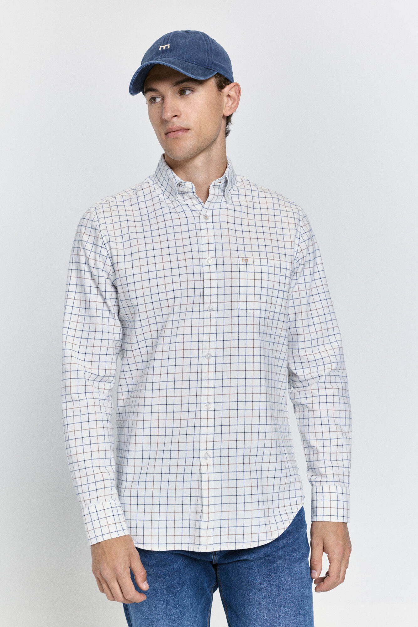 Milano Camisa cuadros relaxed fit