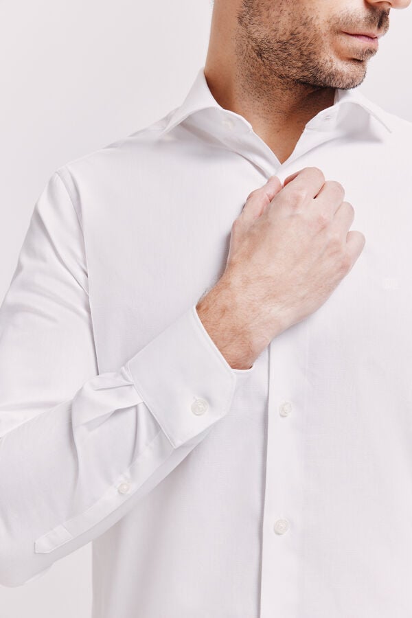 Pedro del Hierro Camisa manga larga Blanco