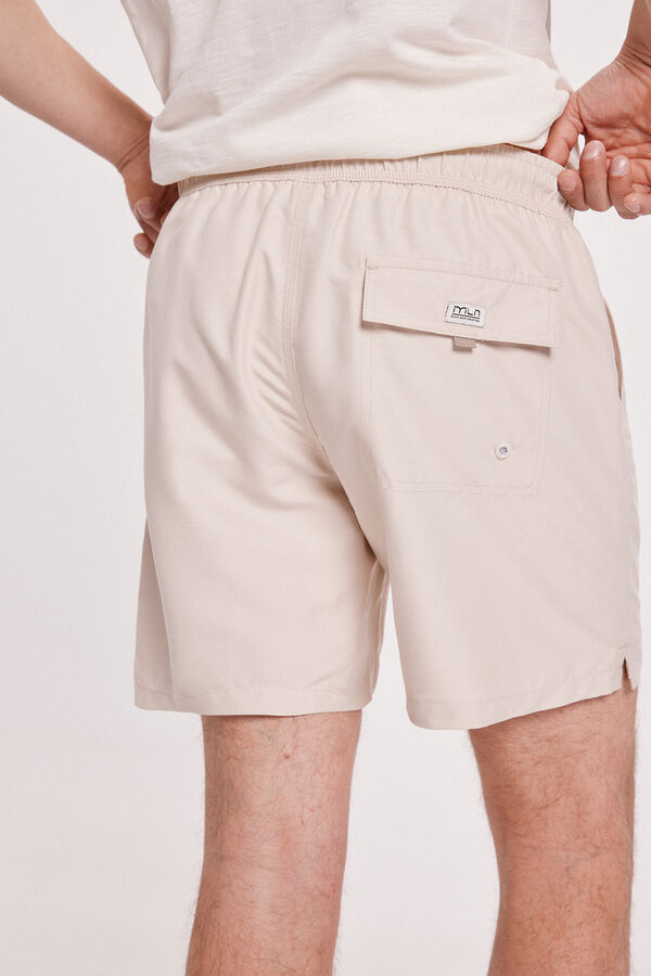 Milano Bañador Básico Beige