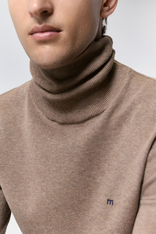 Milano Camisola de gola Camel