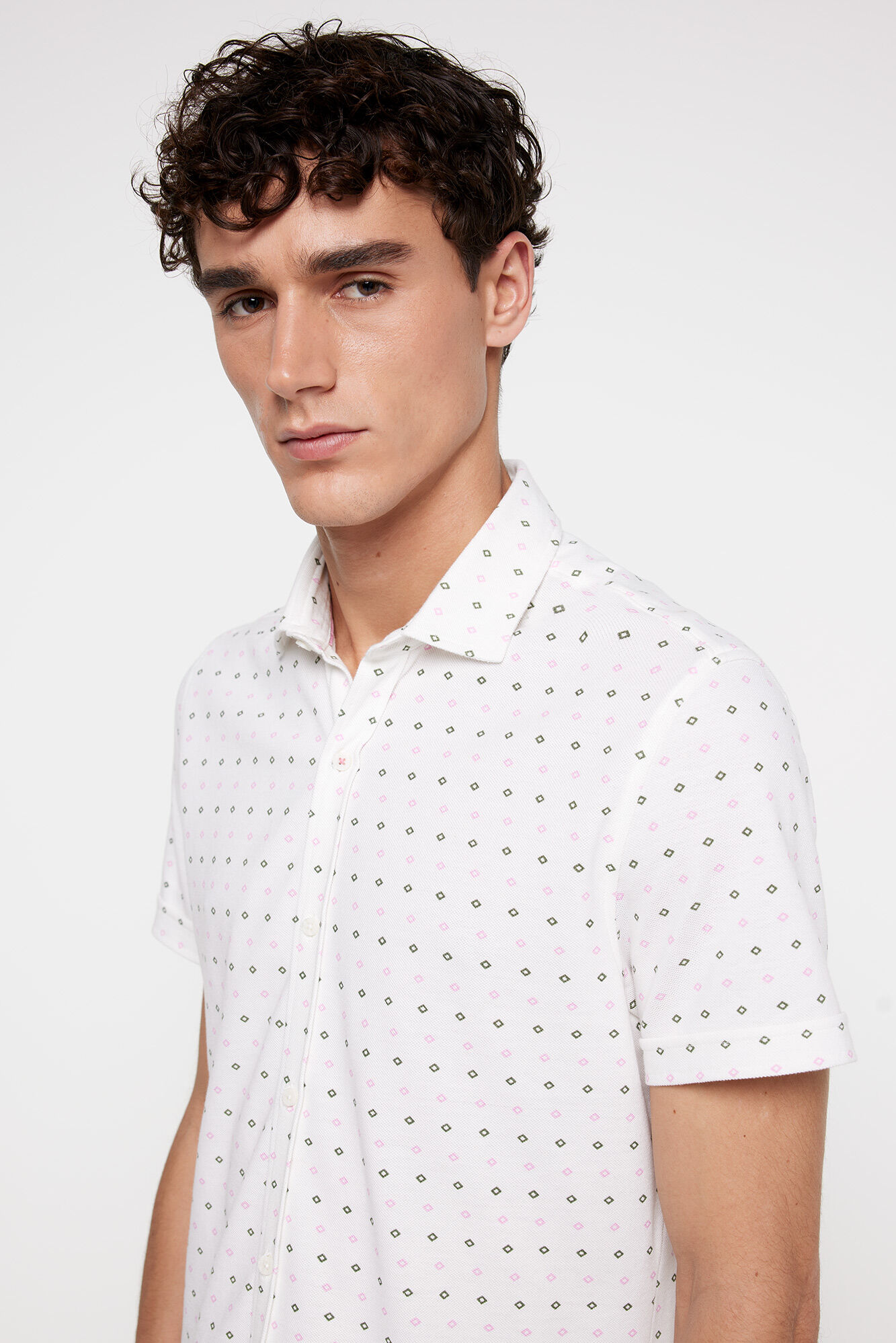 Milano Camisa Piqu&eacute; Estampada