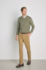 Milano Pantal&oacute;n chino slim fit Beige/Camel