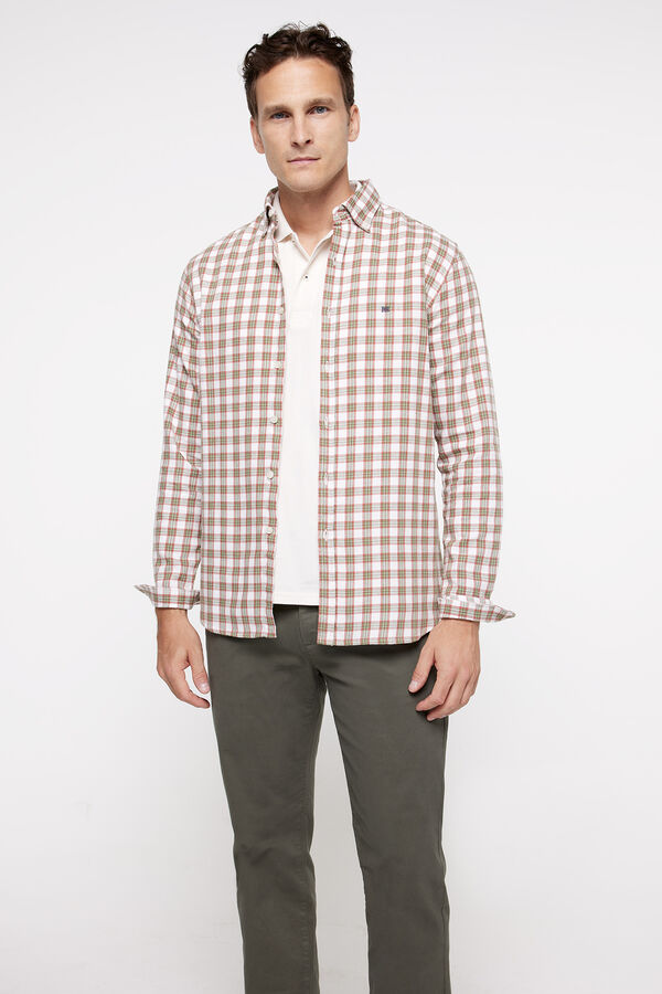 Pedro del Hierro Cal&ccedil;as Chino PDH Verde