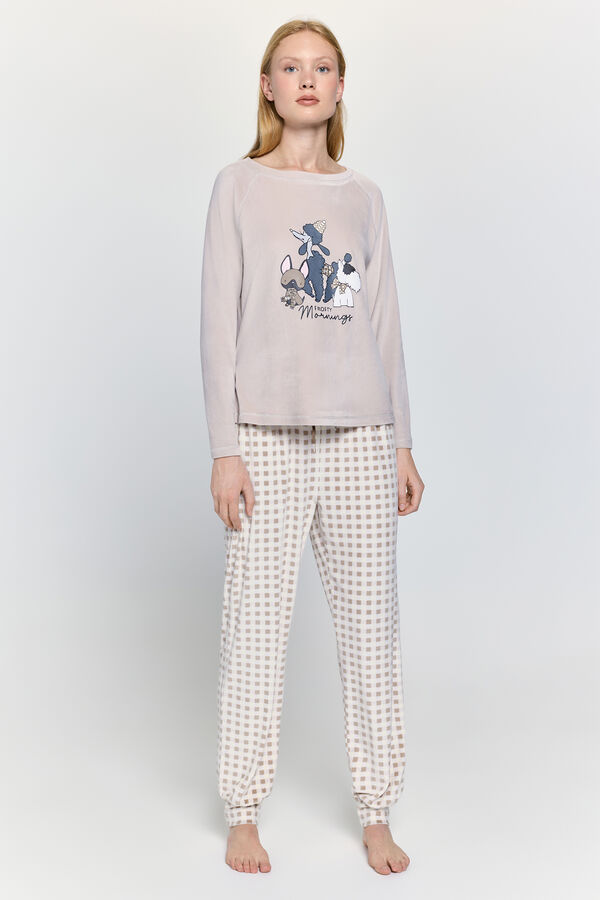 Milano Pijama Doggy Bege