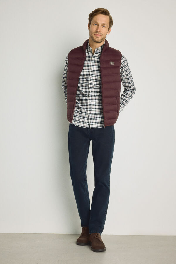 Pedro del Hierro Chaleco acolchado ultralight Granate