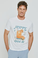 Milano T-shirt de manga curta Branco