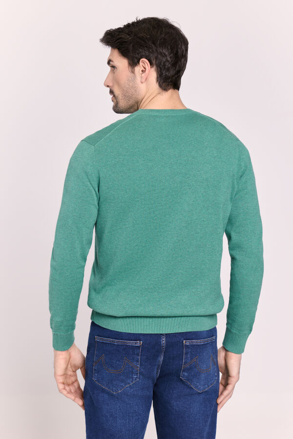 Milano Jersey cuello pico Botella