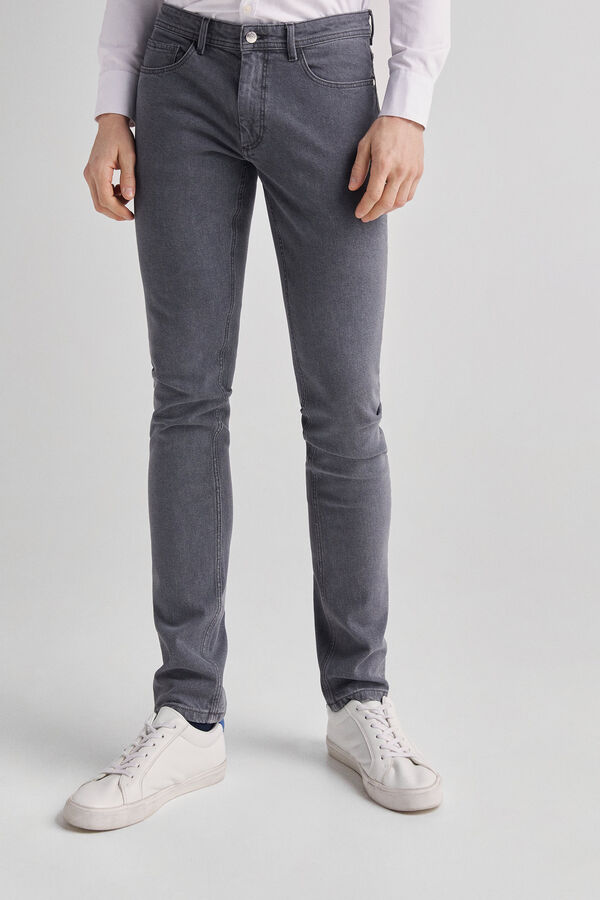 Fifty Outlet Jeans skinny Cinza medio