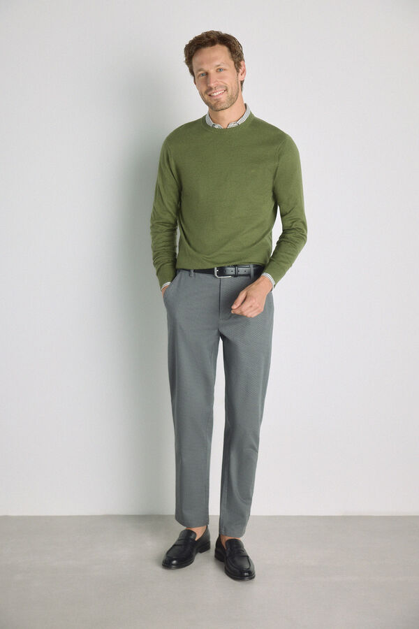 Milano Camisola gola caixa Verde