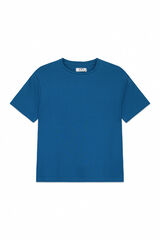 Milano T-shirt de manga curta Azul turquesa